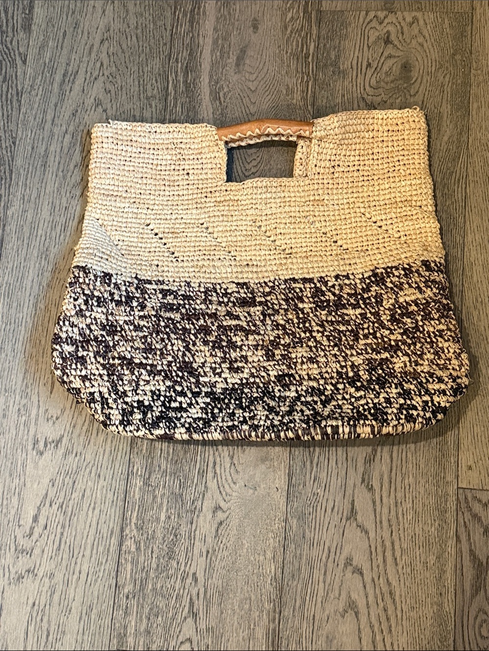 Able Raffia tote - Picture 9 of 12